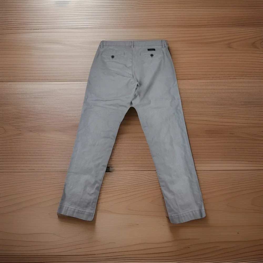 Banana Republic Mason Stretch Chino Pants Men‎ 31x30 Grey Athletic Tapered